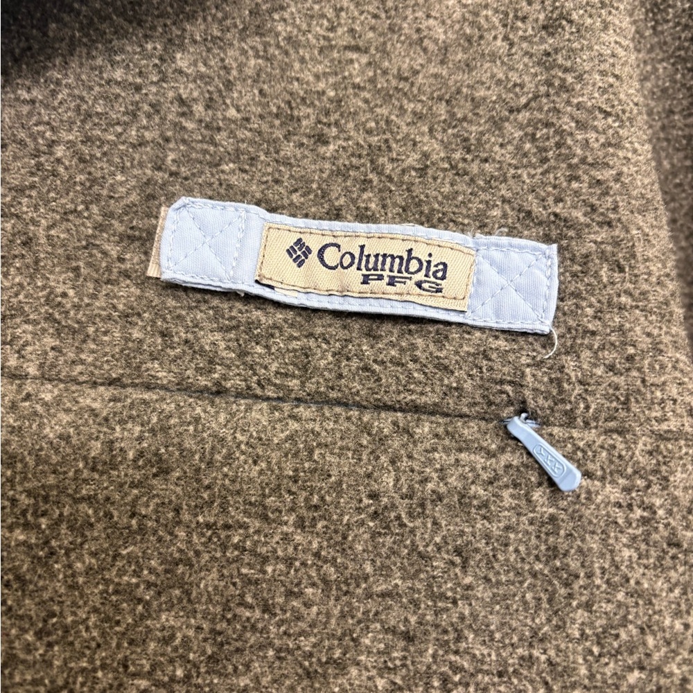 Columbia Women's Gray and Light Blue Zip Up Jacket - Picture 2 of 5